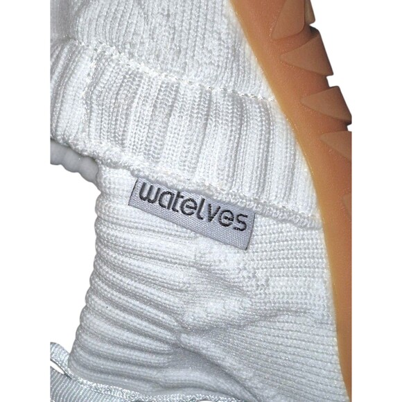 WateLves Barefoot Shoes Women Men 38 Minimalist Comfortable Walking Cream Knit - Picture 5 of 6